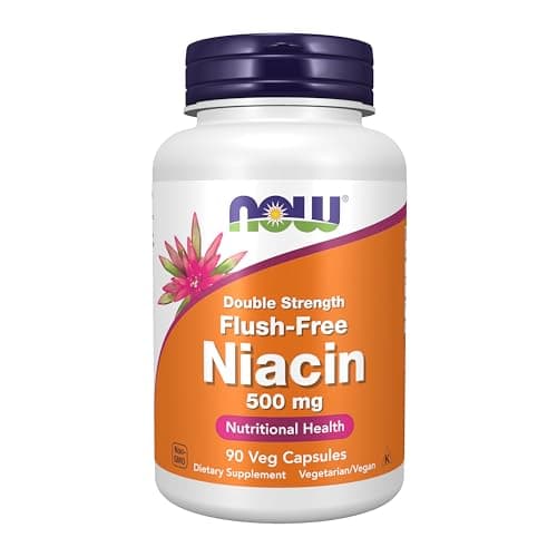 NOW Foods Supplements, Niacin (Vitamin B-3) 500 mg…
