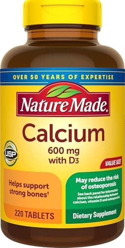 Nature Made Calcium 600 mg with Vitamin D3