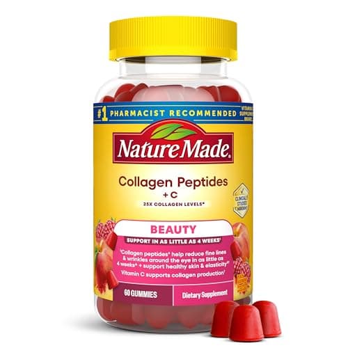 Nature Made Collagen Peptides + Vitamin C Gummies