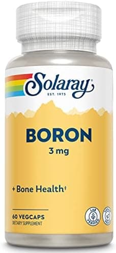 Solaray Boron Citrate 3mg | Herb Base | Healthy Bones