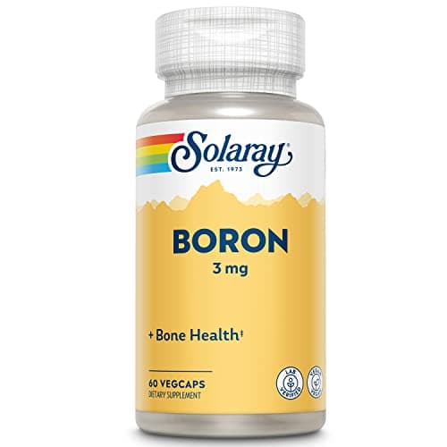 Solaray Boron Citrate 3mg | Herb Base | Healthy Bones
