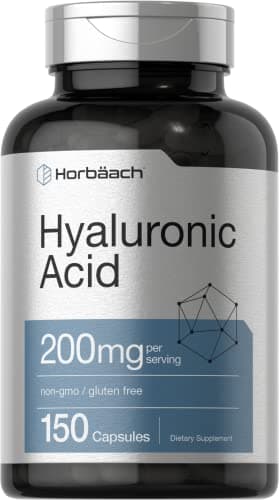 Horbaach Hyaluronic Acid Supplement | 200 mg | 150 Capsules