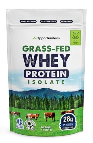 Opportuniteas Grass Fed Whey Isolate Protein Powder…