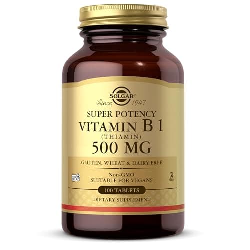 Solgar Vitamin B1 (Thiamin) 500 mg
