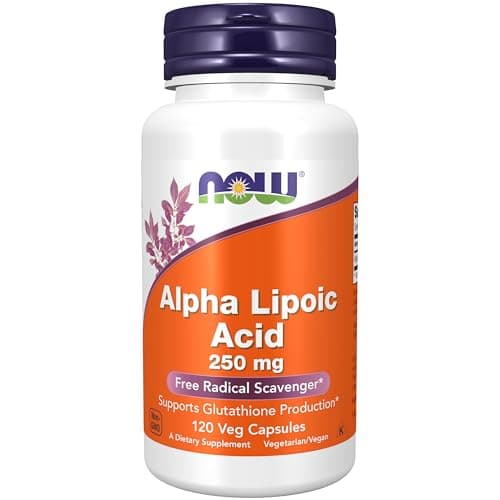 NOW Foods Supplements, Alpha Lipoic Acid 250 mg, Supports…