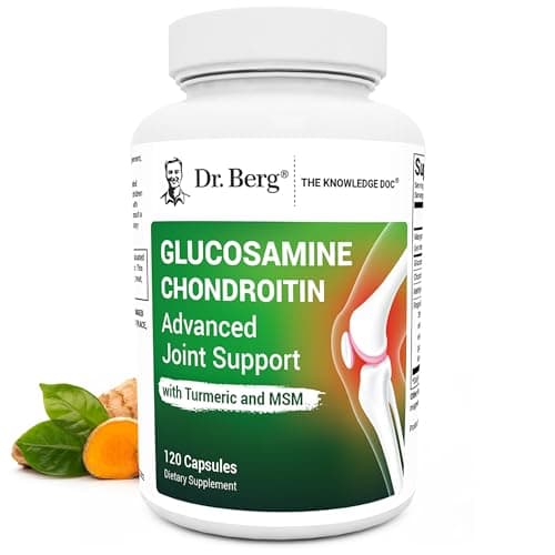 Dr. Berg Glucosamine Chondroitin MSM Turmeric & Boswellia…