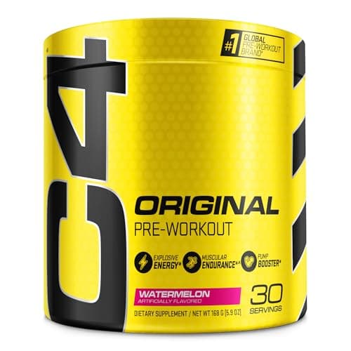 C4 Original Pre Workout Powder Watermelon Sugar Free…