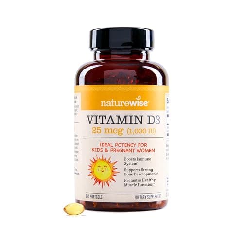 NatureWise Vitamin D3 1000iu (25 mcg) 1-Year Supply for Immune…
