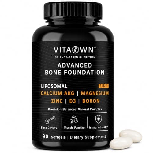 Advanced Bone Foundation Liposomal Calcium AKG Supplement…