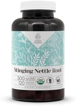 Stinging Nettle Root USDA Organic 120 Capsules | Digestive…