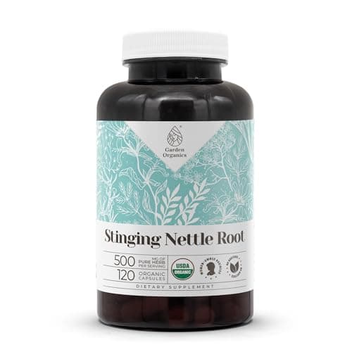 Stinging Nettle Root USDA Organic 120 Capsules | Digestive…