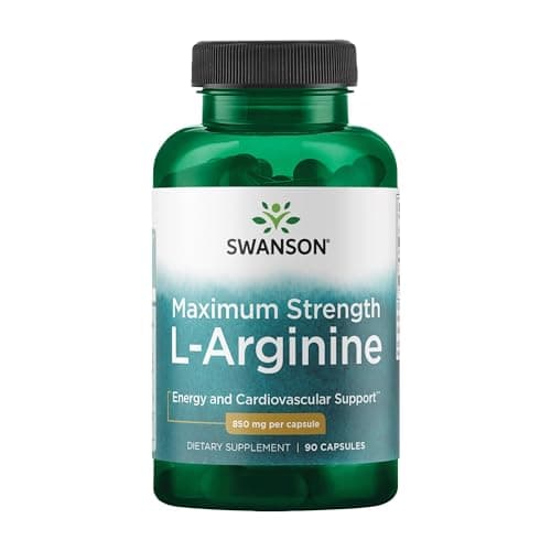 Swanson Amino Acid Super-Strength L-Arginine 850 Milligrams 90…