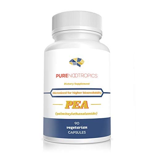 Pure Nootropics Palmitoylethanolamide (Micronized Pea) 400 mg