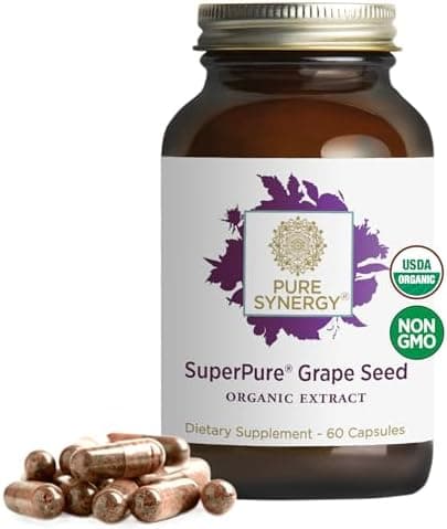 Pure Synergy SuperPure Grape Seed Extract | Organic Grape Seed…