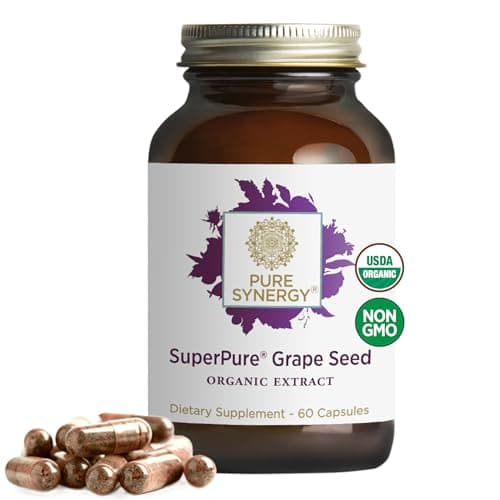 Pure Synergy SuperPure Grape Seed Extract | Organic Grape Seed…