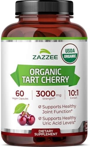 Zazzee USDA Organic Tart Cherry 10:1 Extract