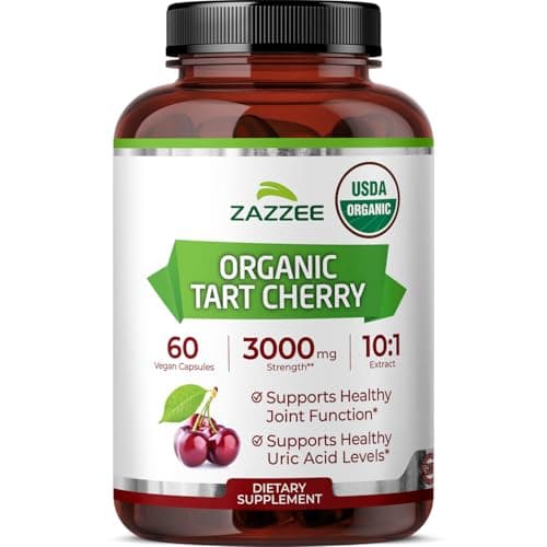Zazzee USDA Organic Tart Cherry 10:1 Extract