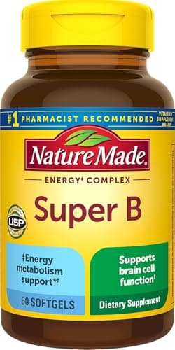 Nature Made Super B Complex Vitamins for Women and Men