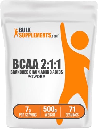 BulkSupplements.com BCAA 2:1:1 Powder - Branched Chain Amino…