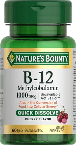 Nature's Bounty Vitamin B-12 Quick Dissolve Tablets