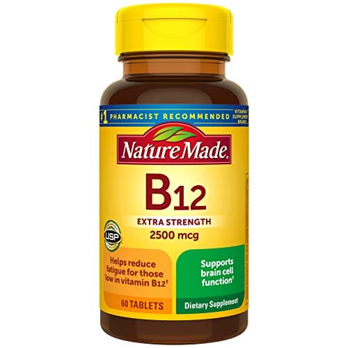 Nature Made Extra Strength Vitamin B12 2500 mcg