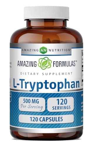 Amazing Formulas L-Tryptophan Amino Acid Supplement | 500 Mg…