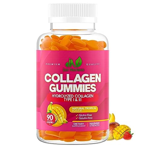 Collagen Gummies for Women & Men (90 Count) - Premium…