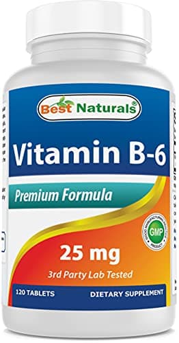Best Naturals Vitamin B6 25mg