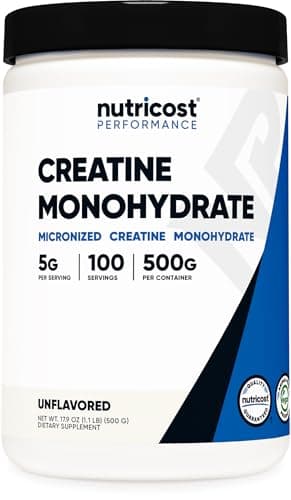 Nutricost Creatine Monohydrate Micronized Powder 500G
