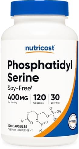 Nutricost Phosphatidylserine (400mg) 120 Capsules, Gluten Free