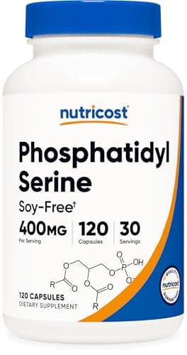 Nutricost Phosphatidylserine (400mg) 120 Capsules, Gluten Free