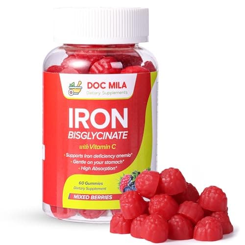 Iron Supplement for Kids and Adults - Iron Bisglycinate…