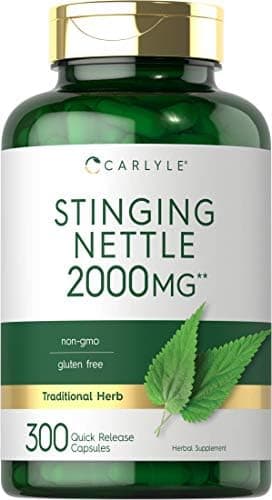 Carlyle Stinging Nettle Leaf Extract Supplement | 300 Capsules
