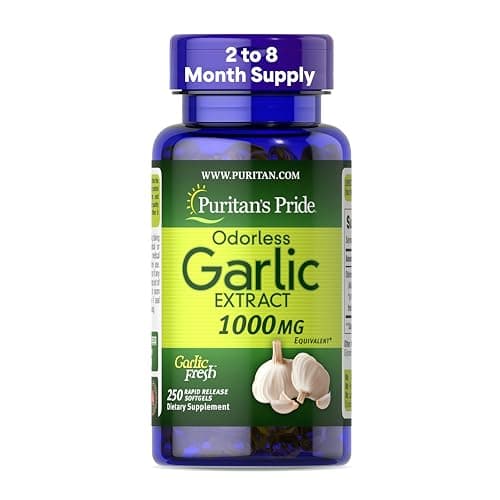 Puritan's Pride Premium Odorless Garlic Fresh 10 mg