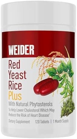 Weider Red Yeast Rice Plus - Botanical Dietary Supplement…