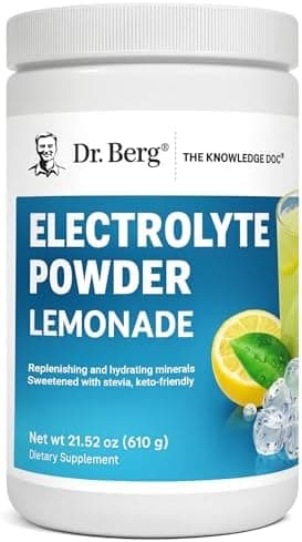 Dr. Berg Zero Sugar Hydration Keto Electrolyte Powder…