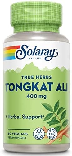 SOLARAY Tongkat Ali 400 mg - Longjack Tongkat Ali for Men…