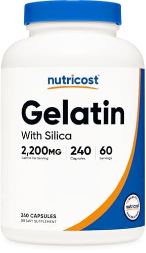 Nutricost Gelatin with Silica (2