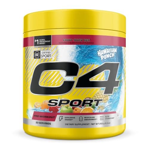 C4 Sport Pre Workout Powder - NSF Certified for Sport - Elite…