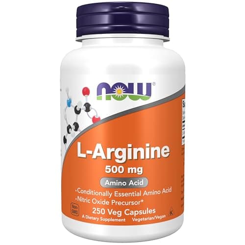 NOW Foods Supplements, L-Arginine 500 mg, Nitric Oxide…