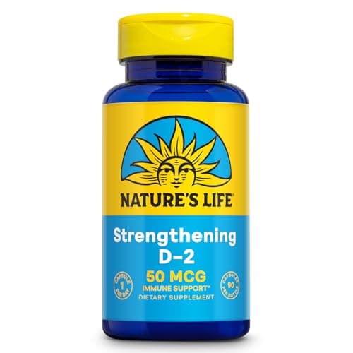 Nature's Life Strengthening Vitamin D2 2000 IU as…
