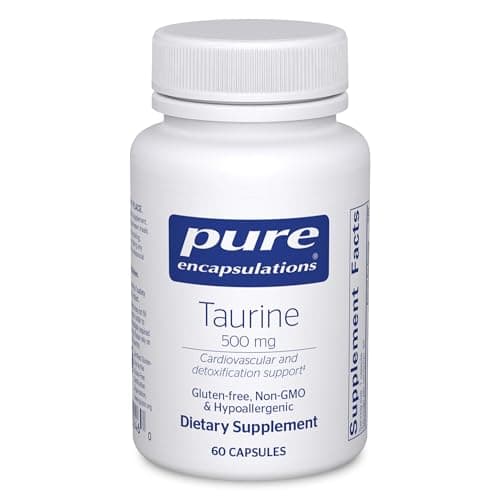 Pure Encapsulations Taurine 500 mg | Amino Acid Supplement…