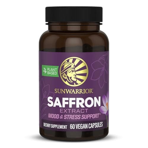 Saffron Extract Supplements Capsules 88.5 mg - Plant-Based…