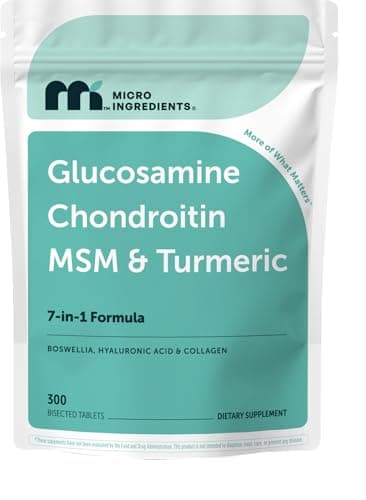 Micro Ingredients Glucosamine Chondroitin MSM and Turmeric…