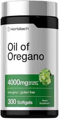 Horbäach Oregano Oil | 300 Softgel Capsules