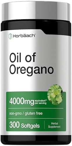 Horbäach Oregano Oil | 300 Softgel Capsules