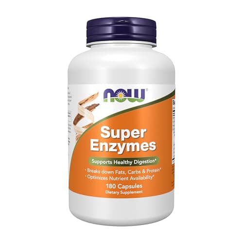 NOW Foods Supplements, Super Enzymes, Formulated…