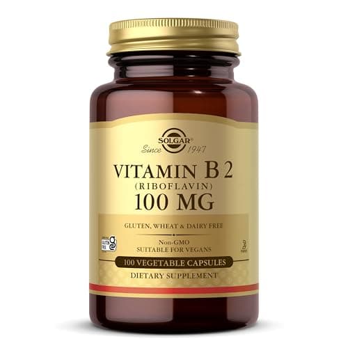 Solgar Vitamin B2 (Riboflavin) 100mg