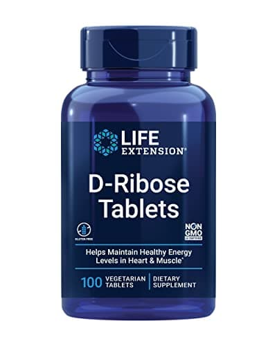 Life Extension D-Ribose Tablets, 100 Tablets