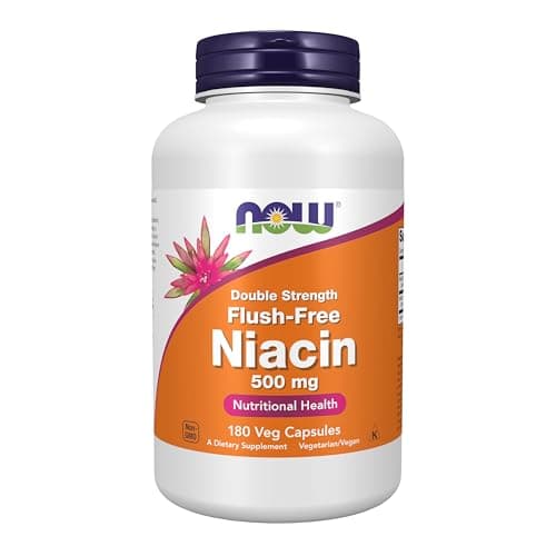 NOW Foods Supplements, Niacin (Vitamin B-3) 500 mg…